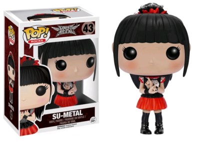 FUNKO POP ROCKS BABY METAL #43 SU-METAL VAULTED VINYL FIGURE~FAST