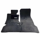 For BMW E60 525i 535i 545i Front & Rear Black Super Plush Carpet Floor Mat Set