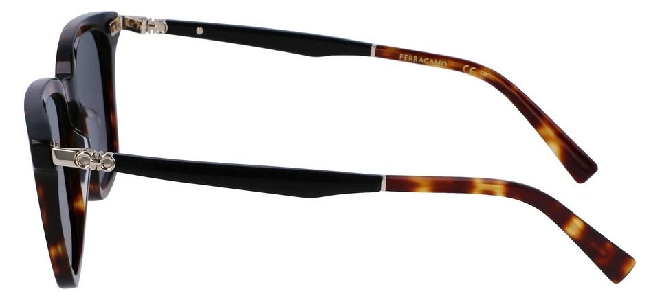 Gafas de sol Salvatore Ferragamo SF1100S TORTUGA/MARRÓN CLARO 52/19/145 Foto 3 de 3