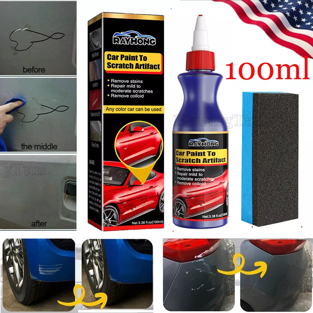 Auto Car Scratch Remover Kit for Deep Scratches Paint Restorer Repair Wax  100ML