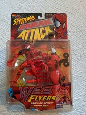 Spider Man Sneak Attack Web Flyers Carnage Spider Racer NUEVO EN PAQUETE SIN PRECIO BASE NUEVO EN PAQUETE