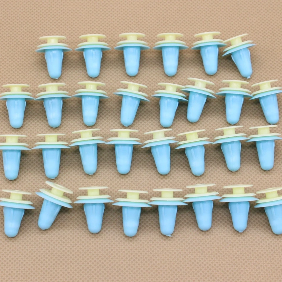 30 Pcs Door Trim Panel Clip Retainer Fastener A14269 For Toyota For Mazda Isuzu - Изображение 3 из 3