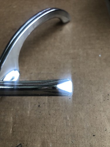 1940–49 DODGE CUSTOM CHROME INSIDE DOOR HANDLES PAIR - Picture 5 of 7