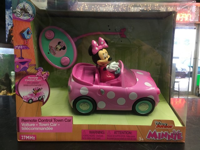 minnie mouse remote control town car
