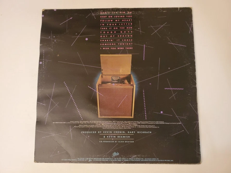 REO Speedwagon - Hi Infidelity (Vinyl Record LP) - Image 2 of 2