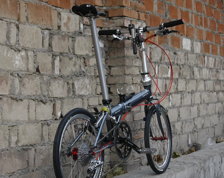 Bicicleta plegable Litepro 33,9 mm x 600 m para tija de sillín de bicicleta Dahon 412 Foto 2 de 4