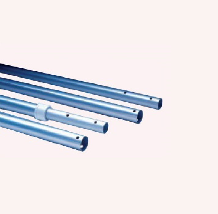 Pértiga para piscina fija 2,5 metros de aluminio anodizado