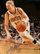 LINDSAY WHALEN signed University of Minnesota Basketball 8x10 photo #1  W/COA 