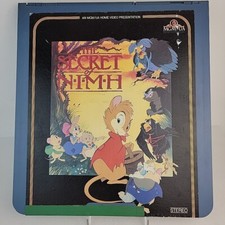 The Secret of Nimh CED VideoDisc MGM/UA Don Bluth Movie