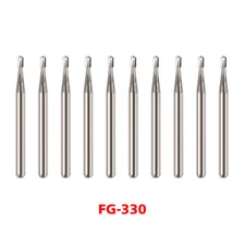 Dental Carbide Burs Pear-Shaped Type for High Speed Tungsten Steel Bur FG330 de