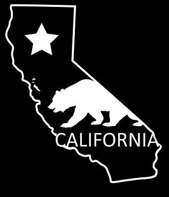 ca State Bear Old Distressed American Vinyl Vintage California Shaped Flag Sticker ca State Bear Old Distressed American Vinyl Vintage California Shaped Flag Sticker
