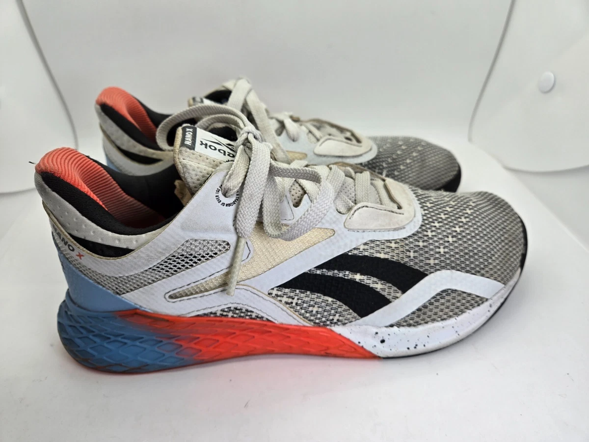 Reebok Nano 10 White Vivid Orange W for sale | eBay