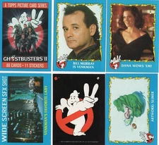1989 Topps Ghostbusters II 2 Trading Cards & Stickers - Pack Fresh - You Pick!