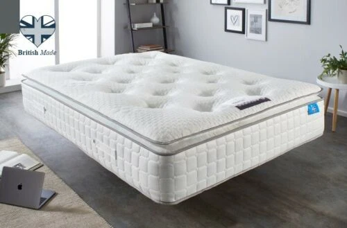 2000 Comfort Pocket Gel Mattress Single Small Double, Double King Super king
