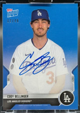 2021 Topps Now Cody Bellinger Dodgers Road to Opening Day 16-Card Set AUTO /49