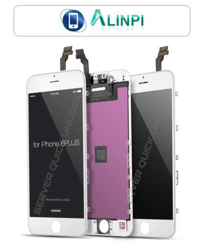 Pantalla Completa con Marco para iPhone 6 Plus / 6+ Blanca LCD + Tactil Blanco - Imagen 1 de 5