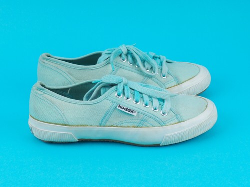 light blue canvas sneakers