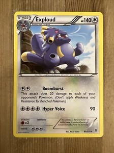 Pokémon TCG Exploud Phantom Forces 85/119 Regular Rare VLP