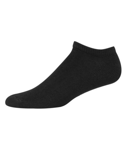 Hanes BIG & TALL 12 Paar doppelt robuste schwarze No-Show-Socken Schuhgröße 12-14 - Bild 2 von 3