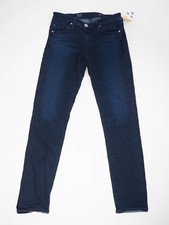 Adriano Goldschmied Blue Dark Wash Denim The Stilt Skinny Jeans, Size 26