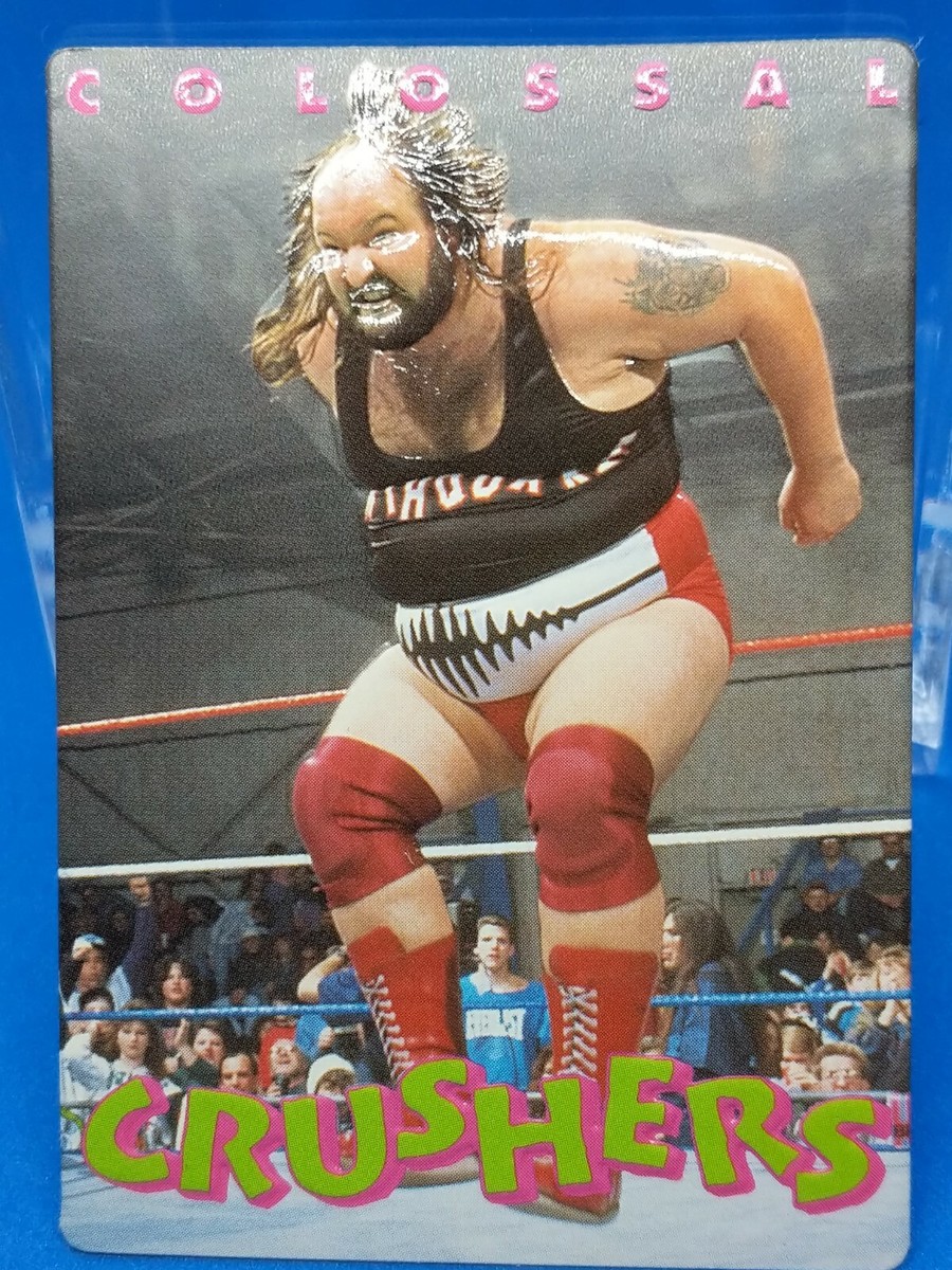 1994 ACTION PACKED WWE WWF GOLD Boarder #34 EarthQuake Earth Quake