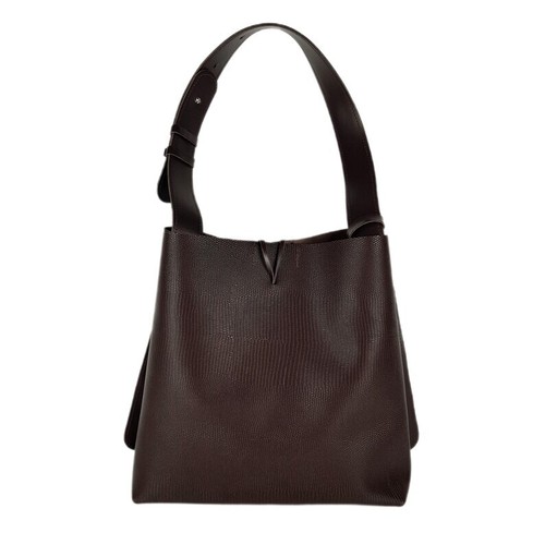 Handmade Women's GENUINE Leather Shopper Dark Brown Shoulder Bag Tote Handbag - Picture 3 of 21