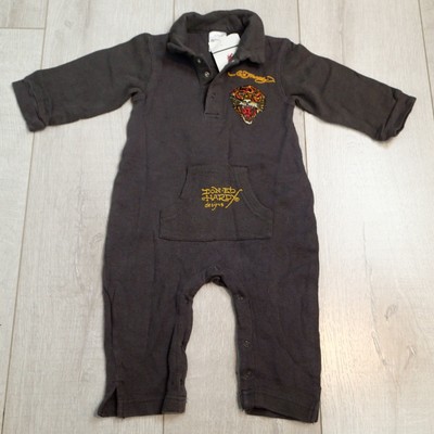 Ed Hardy Baby One Piece Jumper Long Sleeve Gray 12 18 Month Tiger Ebay Ed Hardy Baby One Piece Jumper Long Sleeve Gray 12 18 Month Tiger Ebay