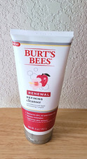 New Sealed Burt's Bees Renewal Refining Cleanser w/ Hibiscus  Apple 6oz/170.g