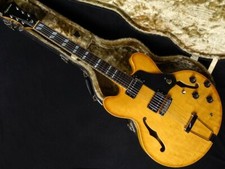 Guitarra Eléctrica Epiphone 1980 Riviera Antigua Burst Matsumoku Japón Etiqueta Azul