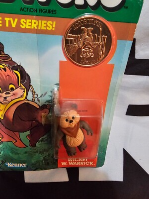 Wicket W Warrick 1985 Ewoks STAR WARS Vintage Original MOC NEW