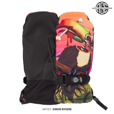 BRAND NEW POW GLOVES HANDICRAFTER MITT SNOWBOARD SKI GLOVE LARGE