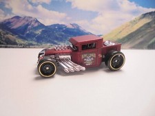 BONE SHAKER  2020 Hot Wheels Dream Garage Series  Satin Red