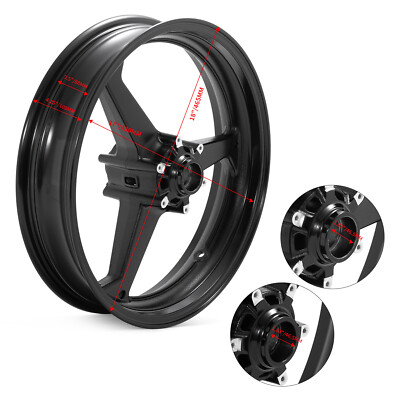 CBR600RR 2003-2006 Front Wheel Rim Gloss Black 17'' x 3.5'' For