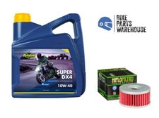 KAWASAKI  Z 440 A LTD 1980-1984 Putoline DX4 10W40 Oil & Filter Service Kit