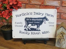 Horlick's Dairy Farm Tin Signs TS2213