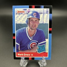 1988 Donruss Mark Grace Rated Rookie Card R35686 **READ DESCRIPTION**