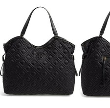 Tory Burch Quilted Slouchy Baby Bag
