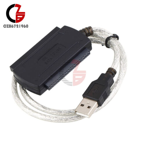 SATA PATA IDE to USB 2.0 Adapter Converter Cable For 2.5 / 3.5 Inch Hard Drive - Picture 18 of 21
