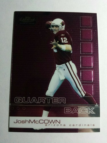 Josh McCown #89 2002 Topps Finest card
