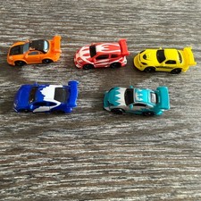 Playmates Speedeez Roller Ball Mini Cars 2004 Lot 5pc Racing Toy Collectibles