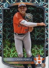 2025 Bowman Chrome #BCP-212 Caden Powell Prospects Laser