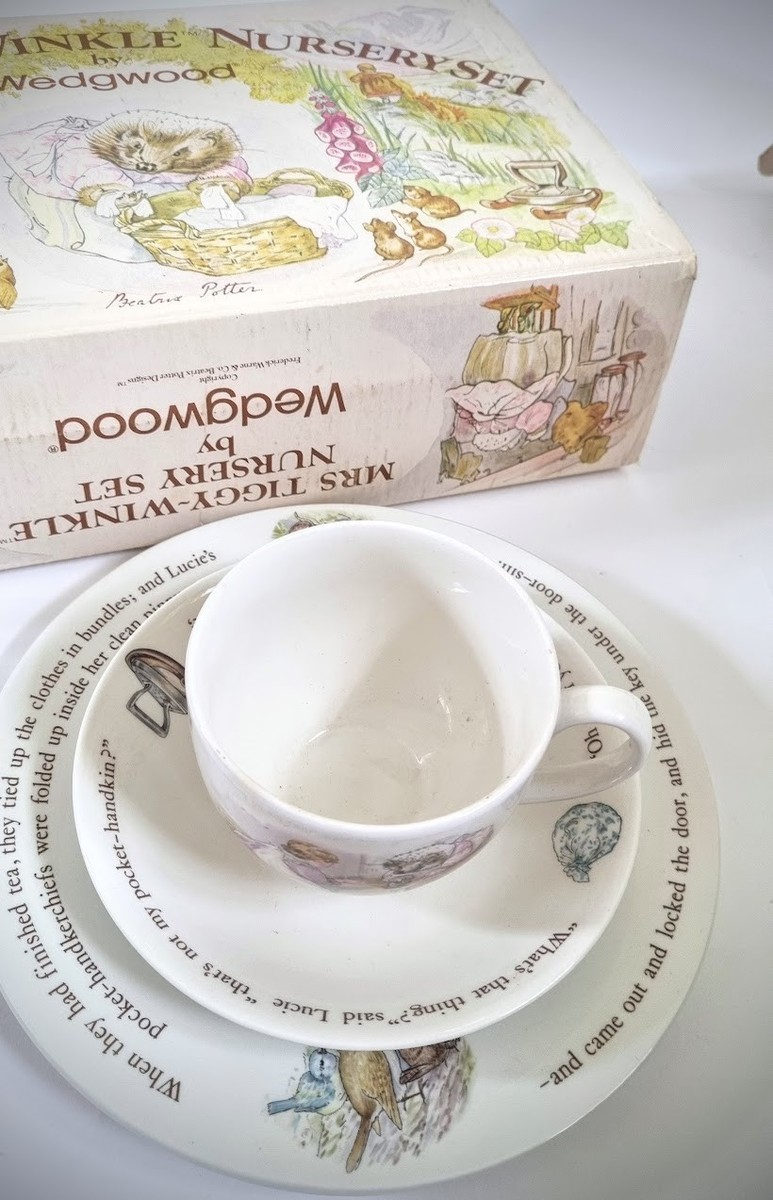 Wedgwood Beatrix Potter Mrs Tiggy‑Winkle Nursery Set Cup Wedgwood Beatrix Potter Mrs Tiggy‑Winkle Nursery Set Cup
