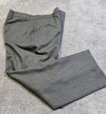 Vintage Levi's Action Slacks Dress Pants Men's Sz 38 29 Fits 37" Gray Pants 90's