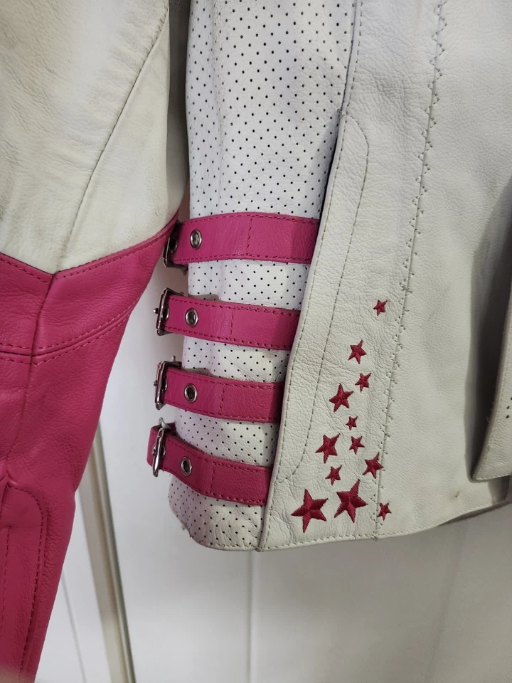 Icon Bombshell Go-Go Jacket Genuine Leather Riding Gear Used Female Small - Image 4 of 4