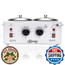 Double Wax Warmer Professional Electric Heater for Hair Removal, Dual Pot