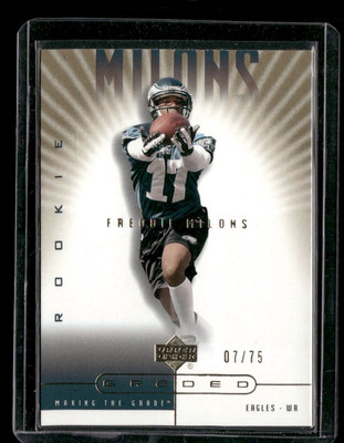 2002 UD Graded #112 Freddie Milons Gold /75 - 15409