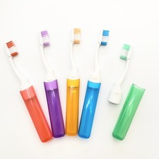 Oral Care Orthodontic Set 5 Color Soft Bristled Toothbrush Floss Retractor