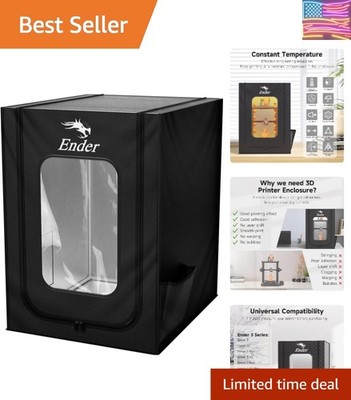 Official 3D Printer Enclosure, Constant Temperature Protective Cover Fireproo...