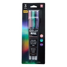 Sakura Gelly Roll Shimmer Pen Nebula Colors Shift Glitter Ink 3/Pk Office School