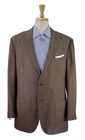Ermenegildo Zegna Recent Brown Cashmere Silk Linen 10-Pocket Travel Jacket 44R
